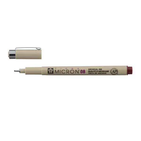 Pigma Micron - tech. fix 08 (0,5 mm) 22 Burgundy