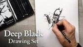 Cretacolor Deep Black Drawing set (10ks)