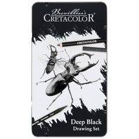 Obrázek produktu - Cretacolor Deep Black Drawing set (10ks)