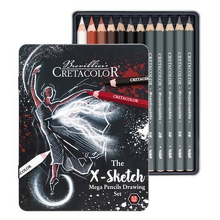 Obrázek produktu - Cretacolor X-Sketch Mega Sketching  (set 12 ks)