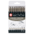 Sada Pigma 6 Micron Gray + 2 Brush Gray