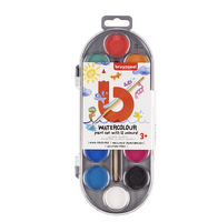 Obrázek produktu - Sada dětských akvarelových barev 12 barev