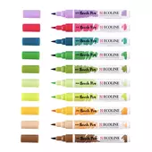 Sada Brush Pen Ecoline 10ks - Přírodní odstíny NEW