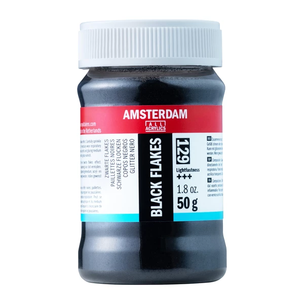 Černé vločky Amsterdam 50g
