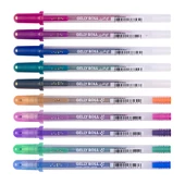 Sada Gelly Moonlight Gold+Silver Shadow Set 10