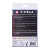 Sada Gelly Moonlight Gold+Silver Shadow Set 10