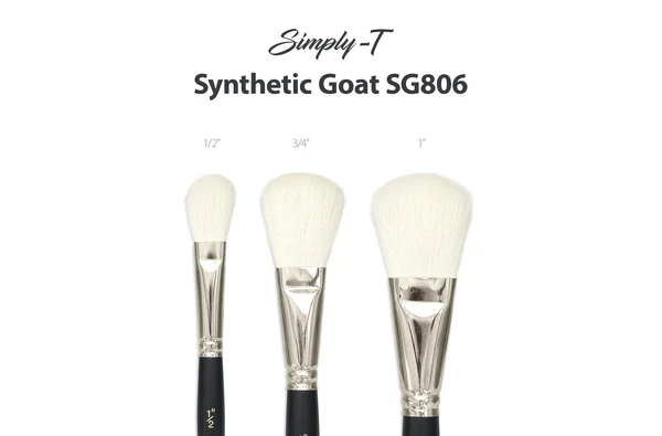 Simply-T Syntetic Goat 806 - 1"