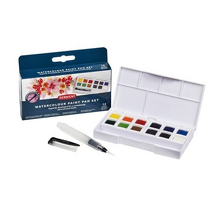 Obrázek produktu - Sada Watercolour Paint Pan - 12 půlpánviček