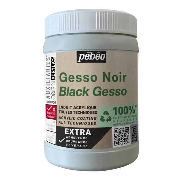 Gesso Origin Acrylics 225 ml černé