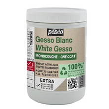 Obrázek produktu - One Coat Gesso extra bílé - Origin Acrylics, 945 ml