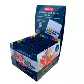 Sada  Watercolour Paint Pan - 12 půlpánviček (6 sad)