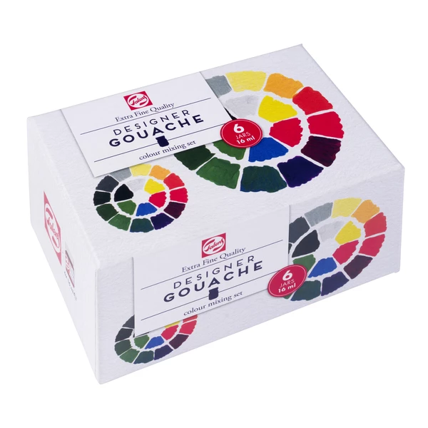 Sada Gouache Colour Mix Talens - 6x16 ml