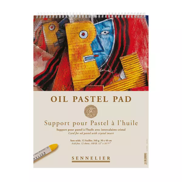 Oil pastel pad, skicák Sennelier - 30 x 40 cm