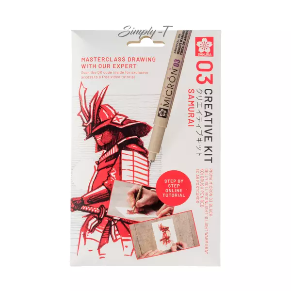 Kreativní sada Sakura - Samurai