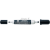 Sakura Whiteboard Marker Dual Black - fixa se dvěma hroty na tabuli