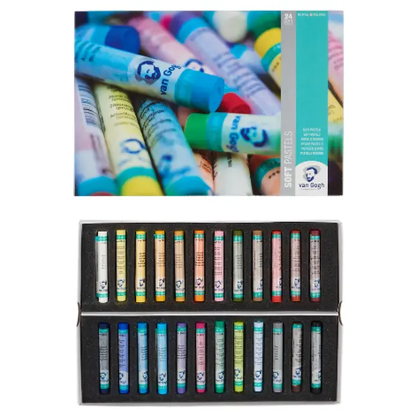 Sada měkkých pastelů Van Gogh - General, 24 odstínů