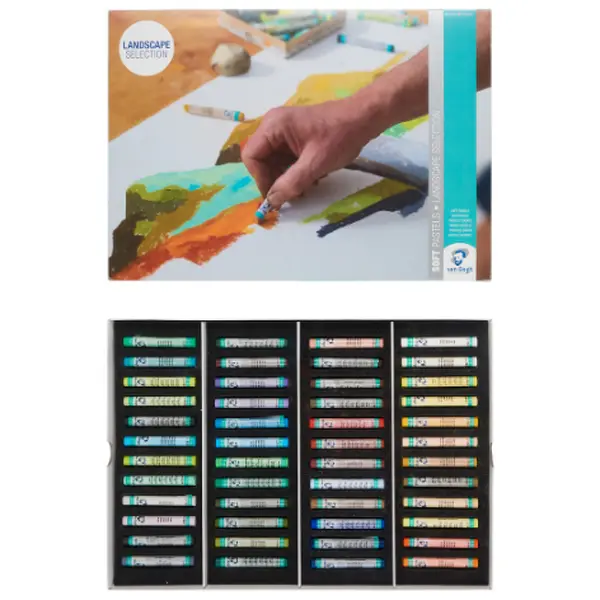 Sada měkkých pastelů Van Gogh - Landscape, 48 odstínů