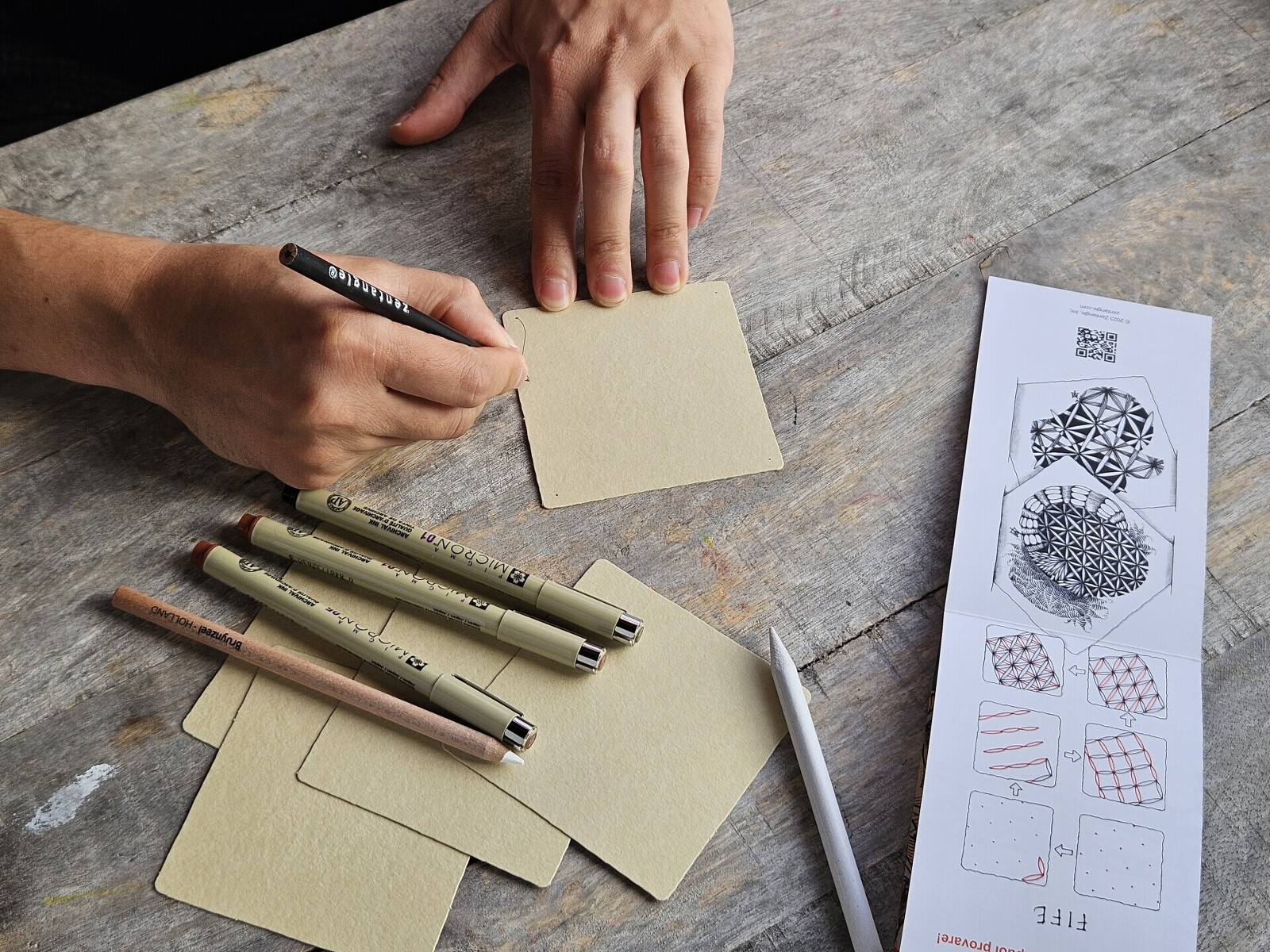 Zentangle® Renaissance Tool Set – Sada nástrojů pro kresbu, 11 kusů ...