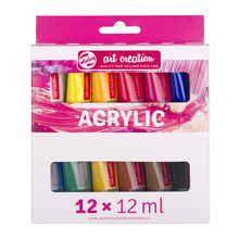 Obrázek produktu - Sada akrylových barev Art Creation - 12 x 12 ml, New