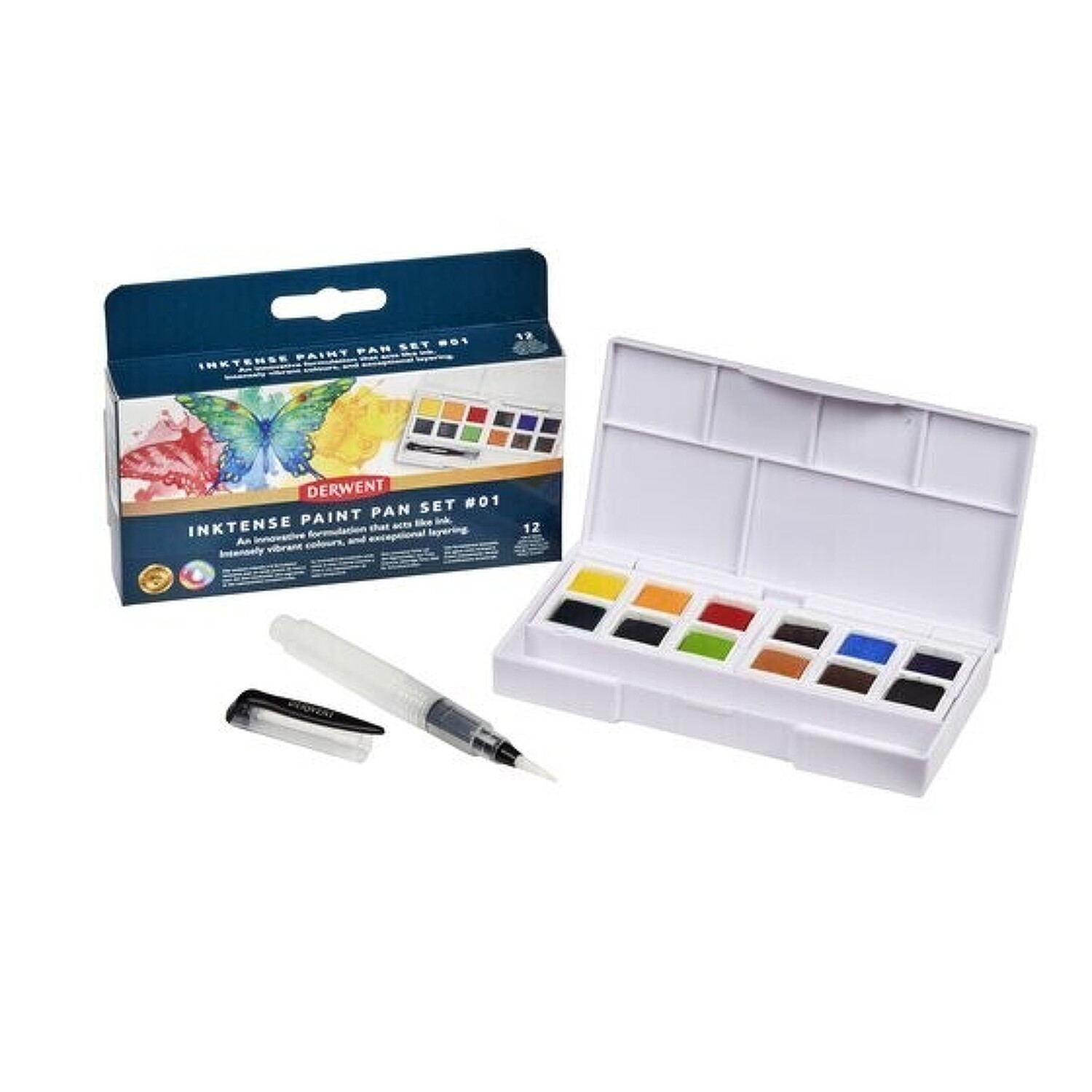 Sada INKTENSE PAINT PAN SET I.- 12ks | Simply-T