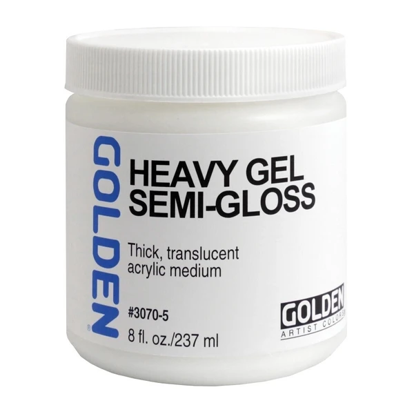 Golden Heavy Gel - saténový, 237 ml