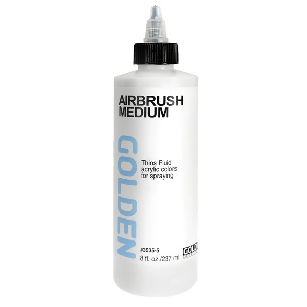 Golden Airbrush Medium, 237 ml