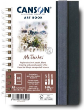 Obrázek produktu - Skicák Art Book Mi-Teintes v kroužkové vazbě - A5, 40 listů, 160 g
