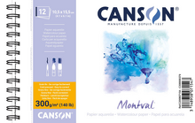 Obrázek produktu - Montval skicák krouž.vazba 10,5x15,5cm 12l CP 300g