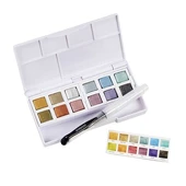 Sada METALLIC PAINT PAN SET - 12ks