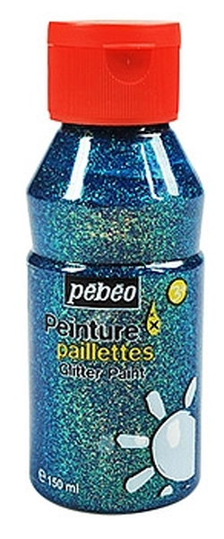 Glitter Paint 150 ml - 04 Turquoise