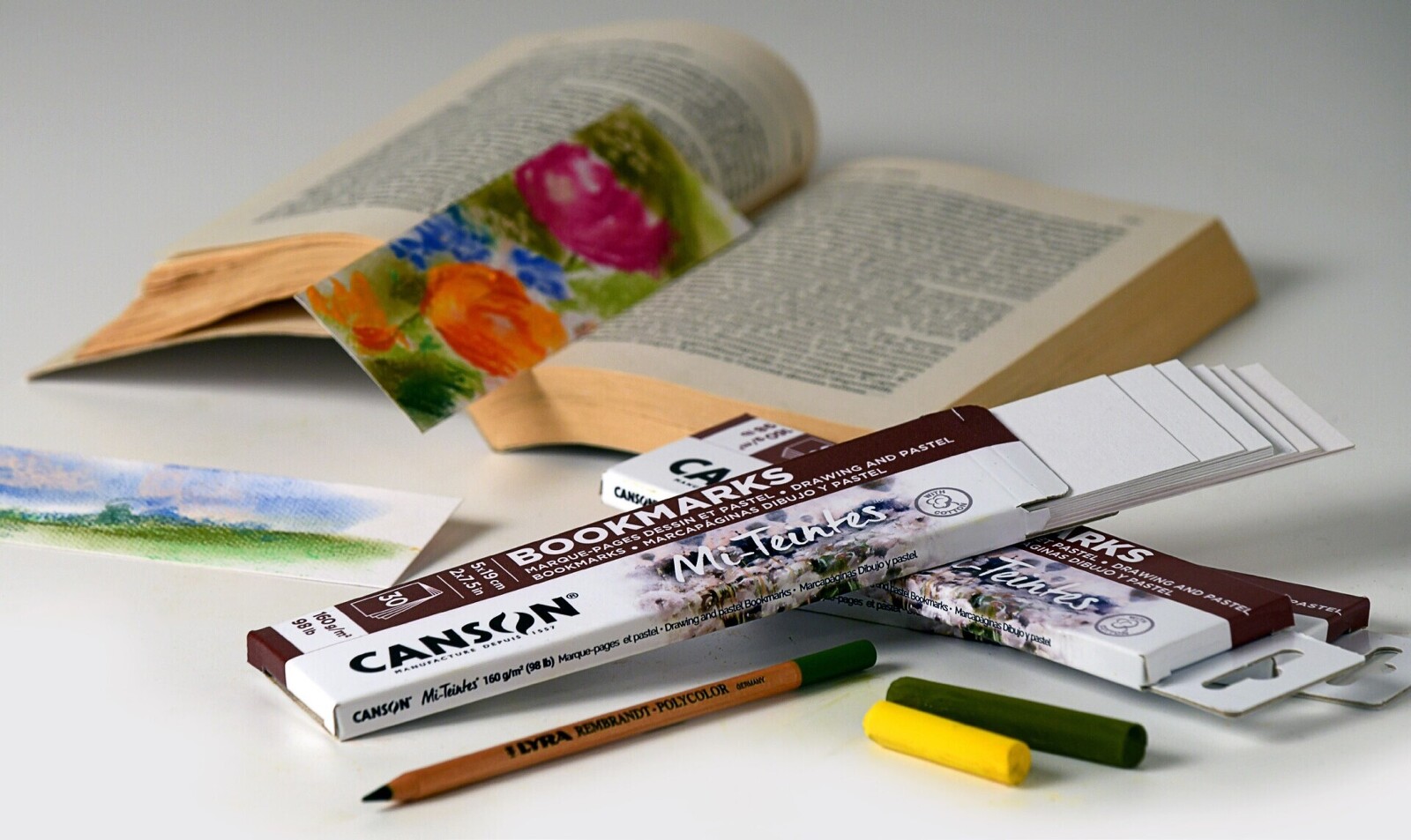 Canson Mi-Teintes Bookmarks - záložky pro kreativní tvorbu, 30 kusů ...