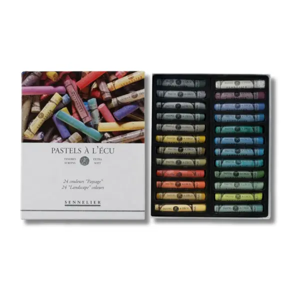 Sada suchých pastelů Sennelier, Landscape - 24 odstínů