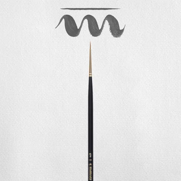 Kulatý štětec Rembrandt, série 241, vel. 1 - vhodný pro olej/akryl