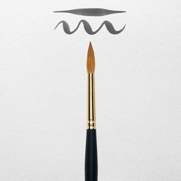 Akvarelový štětec Rembrandt, série 100 - Kolinsky Red Sable, kulatý, č.8