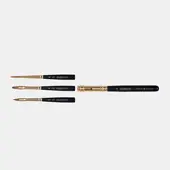 Sada cestovních akvarelových štětců Rembrandt - 3 různé tvary štětců