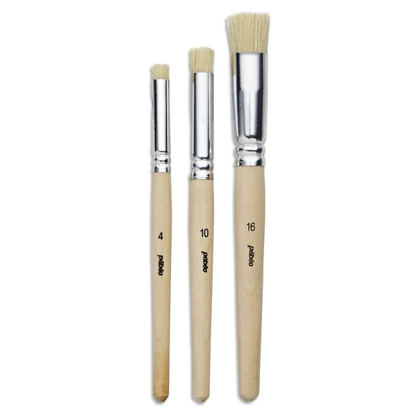 Sada tupovacích štětců Pébéo - 3 kusy