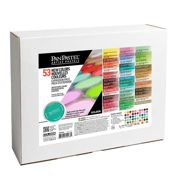 Sada suchých pastelů PanPastel - 53 nových odstínů