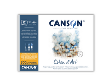 Obrázek produktu - Bavlněné akvarelové skicáky Canson Coton d’Art - různé varianty