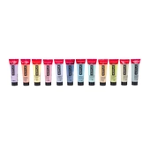 Sada akrylových barev Amsterdam Standard - pastelové odstíny, 12 x 20ml