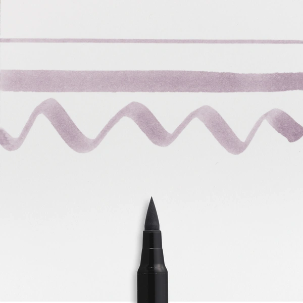 Koi akvarelový fix se štětcem - 42 Gray Purple