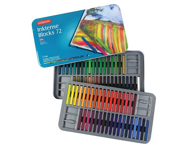 Sada akvarelových INKTENSE pastelů - 72ks