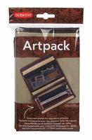 Obrázek produktu - Penál na pastelky a doplňky Derwent ART PACK 