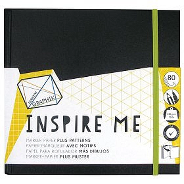 D GRAPHIK INSPIRE ME - skicovací kniha