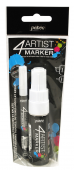 4Artist Marker Set Duo 2-8 mm White