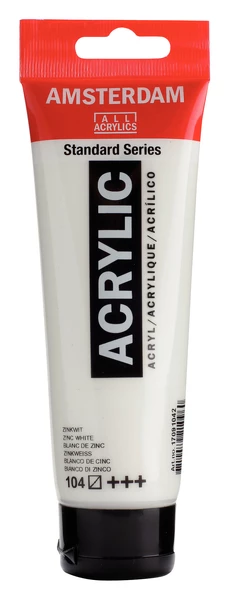 Akryl Amsterdam St. 120 ml - 104 Zinc White