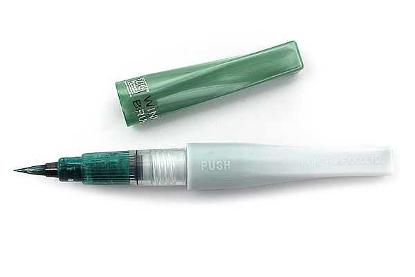 K MS Wink of Luna Brush 121 Metallic Green