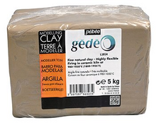 Obrázek produktu - Gédéo Modelovací hlína 5 kg (šedá)