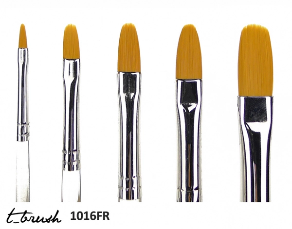 t_brush synt. filbert 1016FR 10