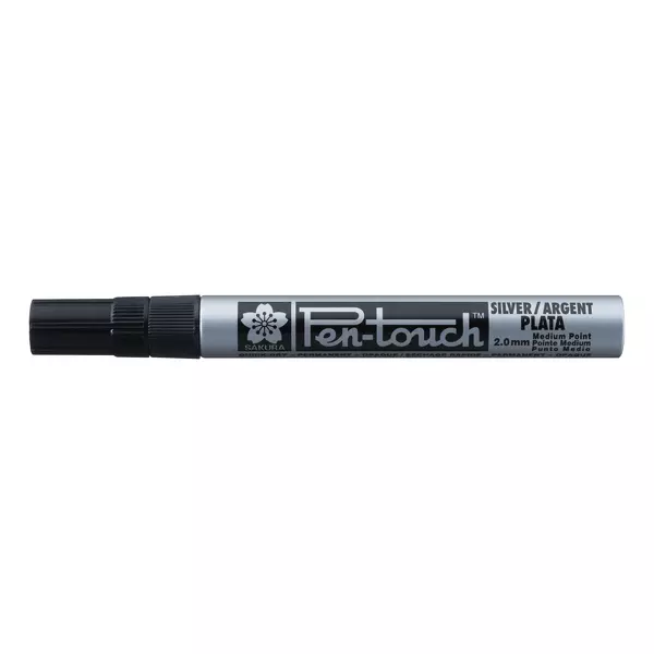 Pen Touch Sakura lihový fix 2 mm stříbrný #53