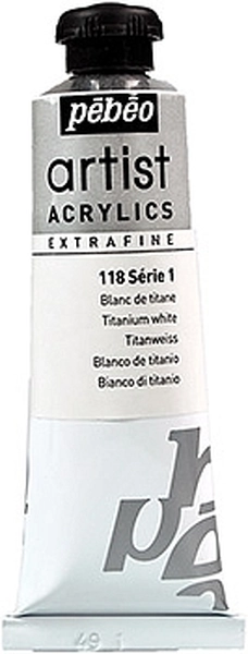Acrylic EF 37 ml /1 - 118 Titanium white
